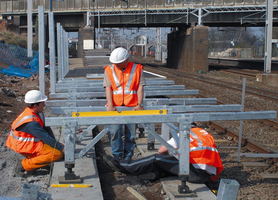 Modular railway platform from Tata Steel